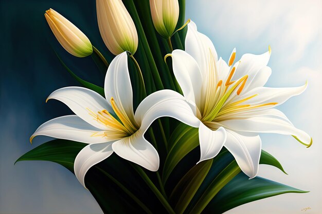 White lily