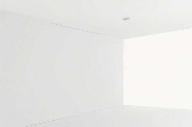 White line art minimalist background AI generated