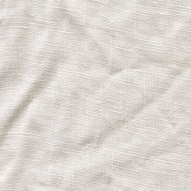 White linen canvas Natural linen white background