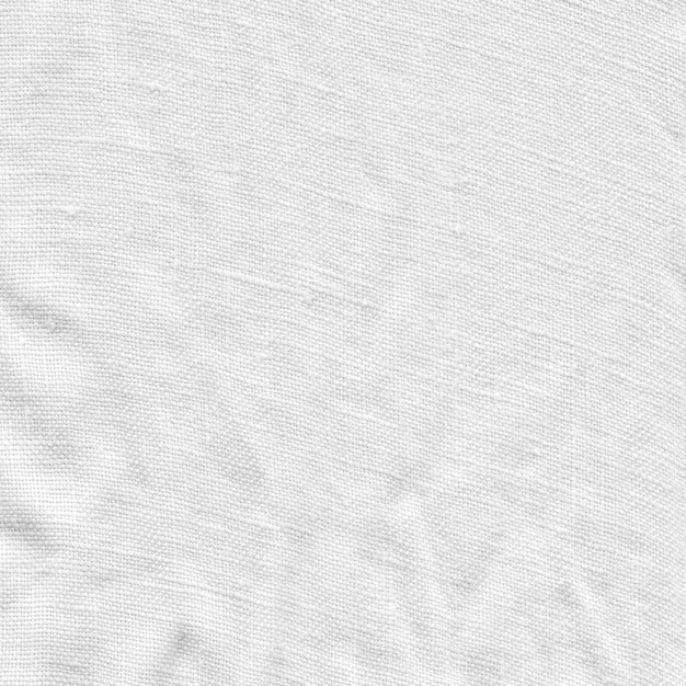 White linen canvas White fabric texture Natural linen white background