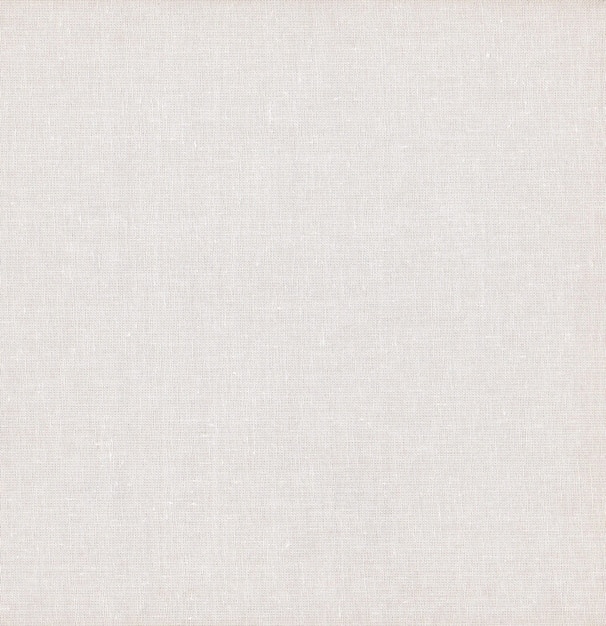 Photo white linen fabric texture