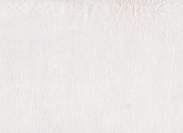 White linen fabric texture