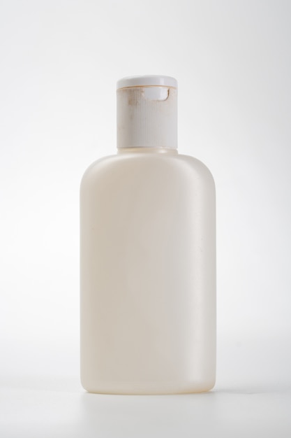 White lotion bottle