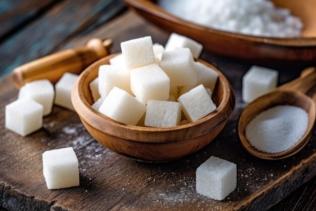 белый кусковой сахар на кухне профессиональная рекламная фотосъемка еды