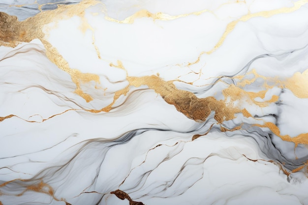 Photo white marble background natural marble texture glossy granite slab gold inserts