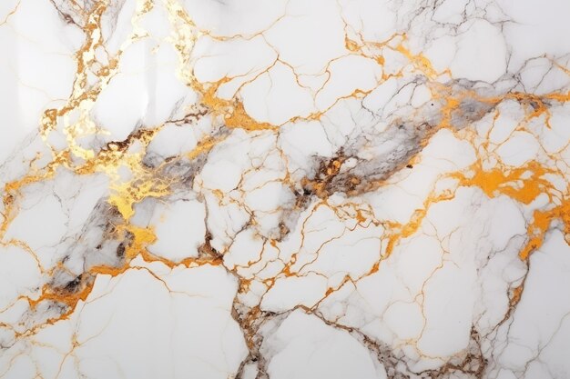 Photo white marble background natural marble texture glossy granite slab gold inserts