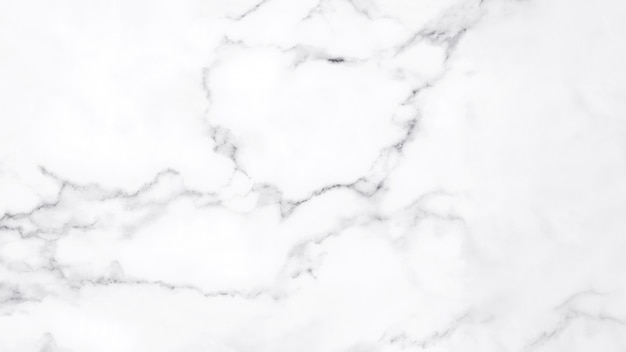 White marble texture with natural pattern for background.