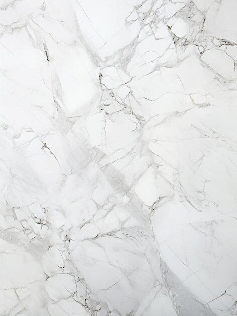 Photo a white marble with a black and gray pattern