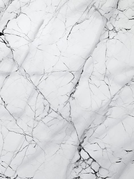 Photo a white marble with black and white pattern on it