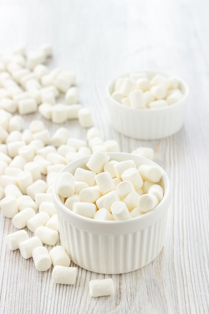 White marshmallow.