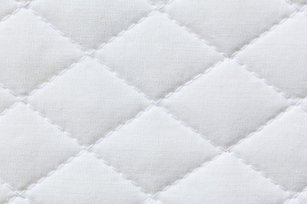 Photo white mattress bedding pattern background