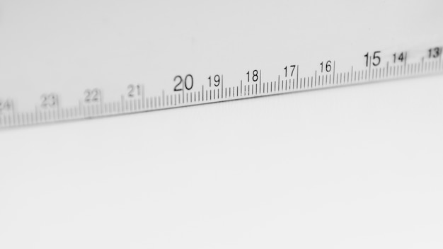 White measuring tape