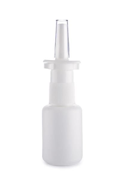 White medical bottle