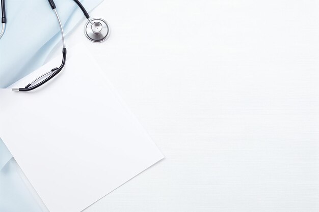 Photo white medical website background