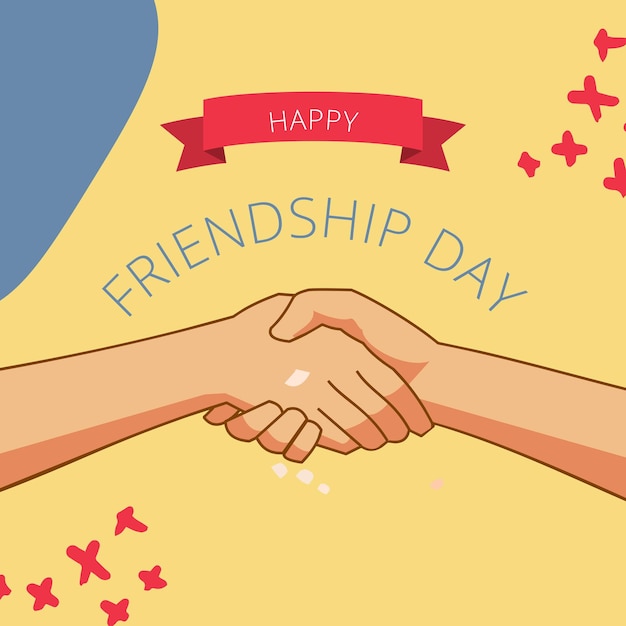 white modern international Friendship Day 2000 x 2000 px 16