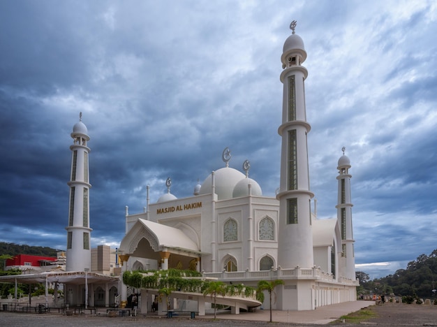 White mosque architecture