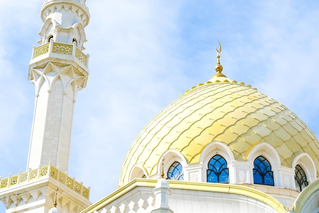 The White mosque in Bulgar Tatarstan