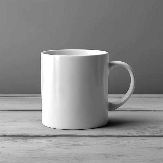 white mug mockup blank plain smooth level even there is no picture the surface of the mug suns