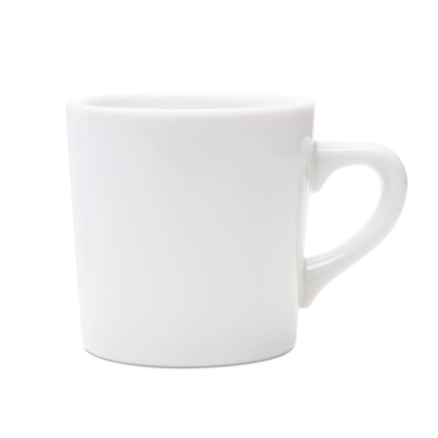 White mug with Clipping Paths