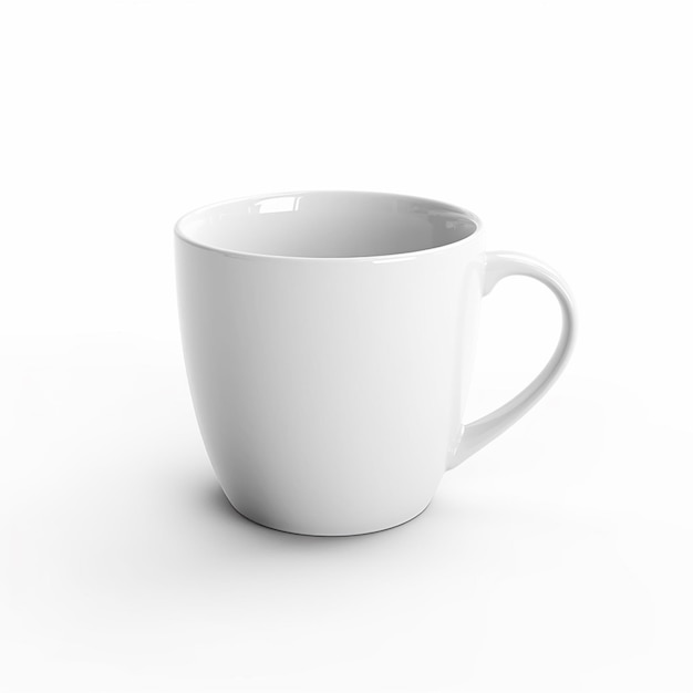 Белая чашка со словом "кофе" на ней