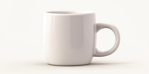 white mug