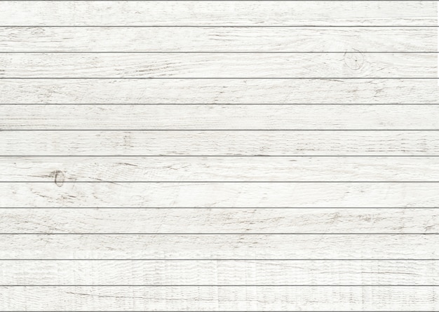 White natural wood wall background. Wood pattern and texture background.