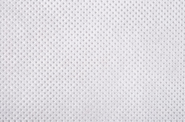 White nonwoven fabric texture background