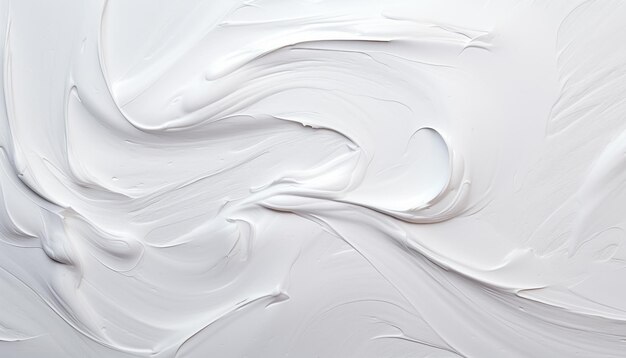 White oil paint texture background