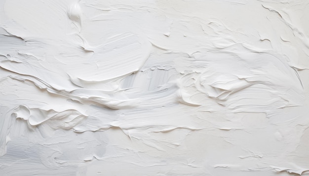 White oil paint texture background