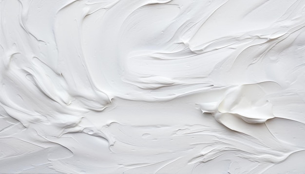 White oil paint texture background