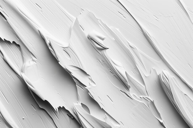 White Oil Paint Texture Background