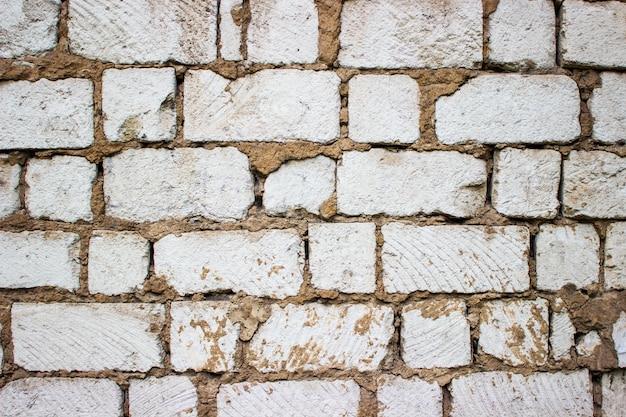 White old big blocks abstract background