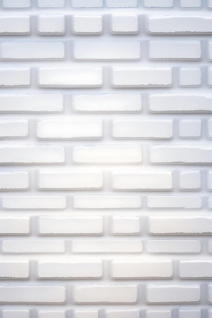 White old brick wall background