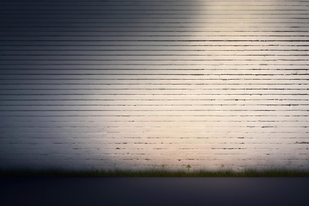 White old brick wall background