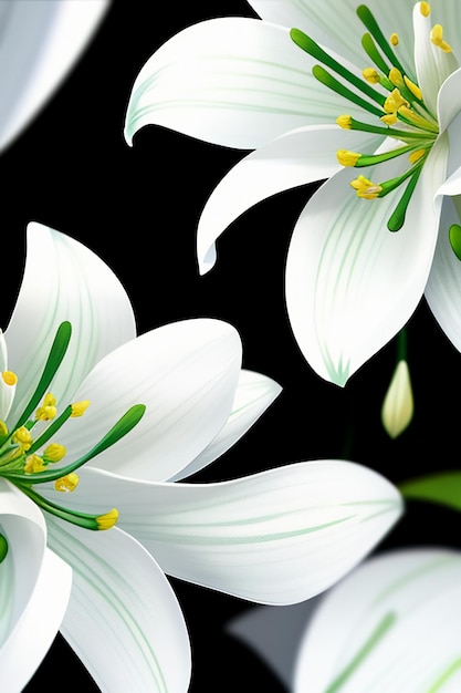 사진 흰 난초 hd 사진 꽃 바탕 화면 배경 그림 디자인 재료