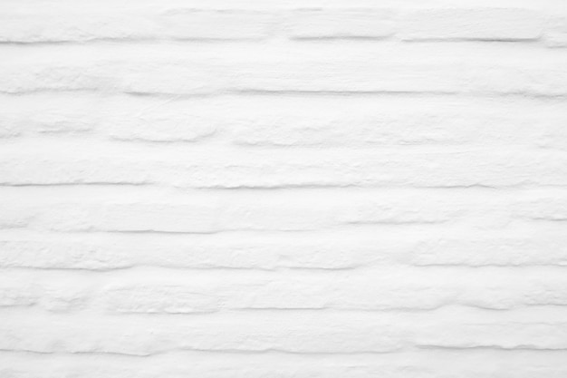 Photo white painted old brick wall