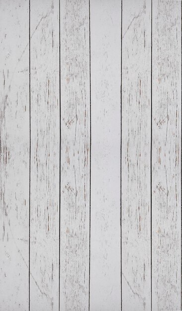 White painted old wooden background