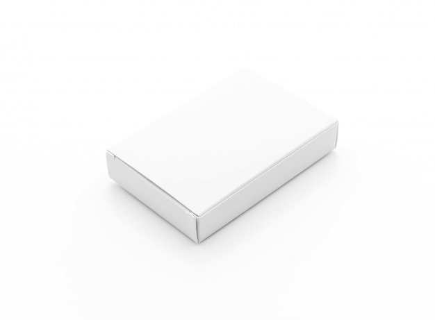 white paper box