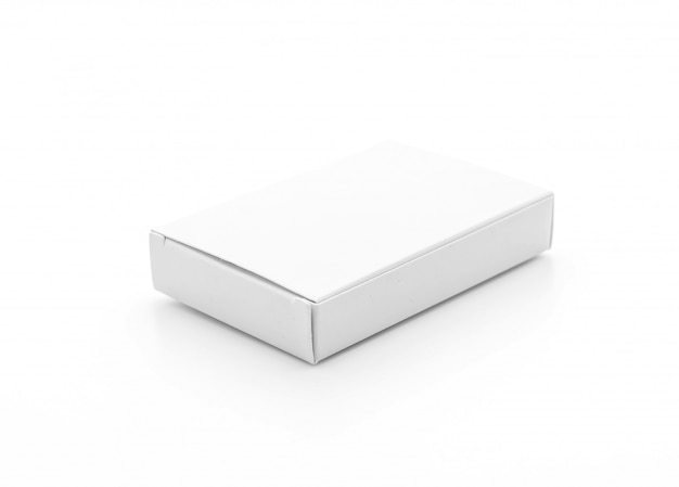 white paper box