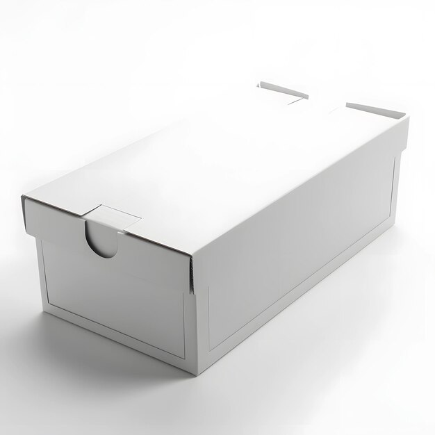 white paper box