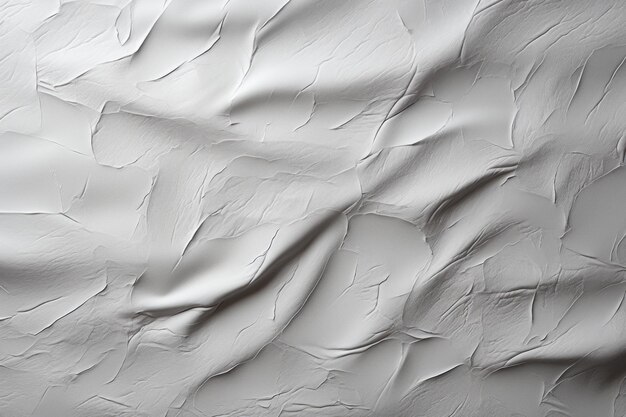 Фото Белая бумажная холстовая пластина текстура фона для фона или перекрытия дизайна генеративной ia