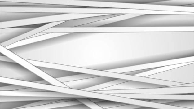 ホワイト ペーパー ストライプの抽象的な幾何学的な背景