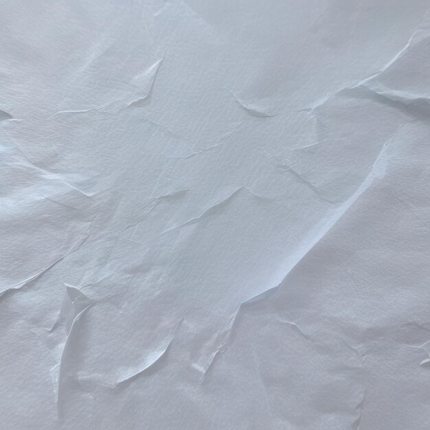 A white paper that has a crease in it