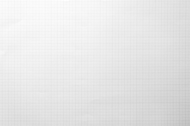 Photo white paper with grid line pattern for background. close-up.