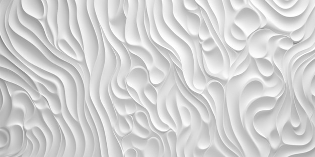 White paper with the texture of the waves.