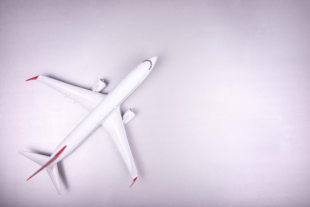 White passenger airplane