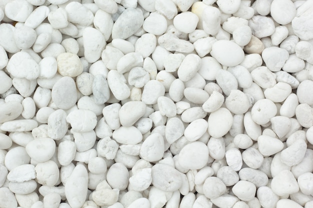 white pebbles stone texture background