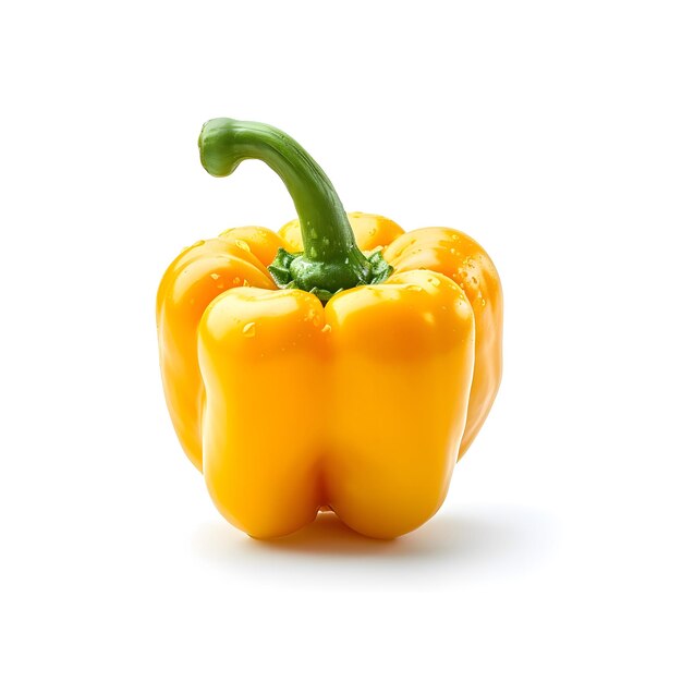 Photo white photo bell pepper