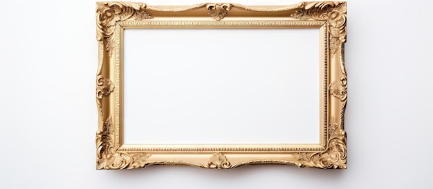 a white photo frame