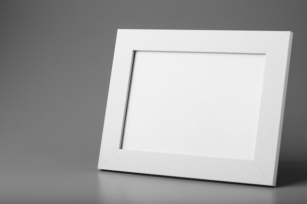 White photo frame